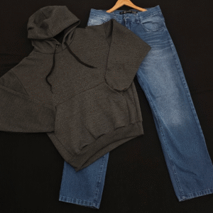 Combo Buzo Jean Recto