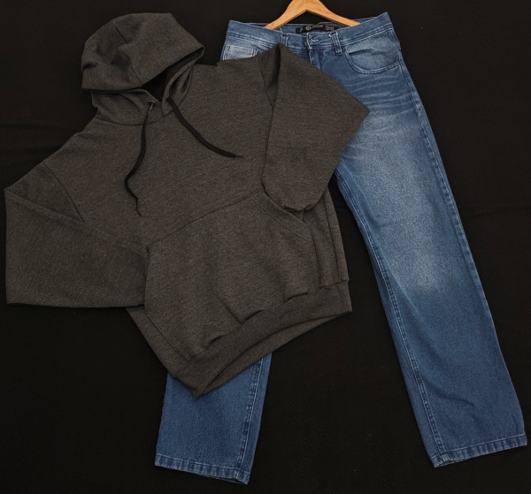 Combo Buzo Jean Recto