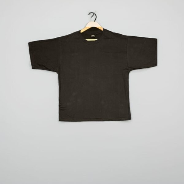 Remera oversize negra
